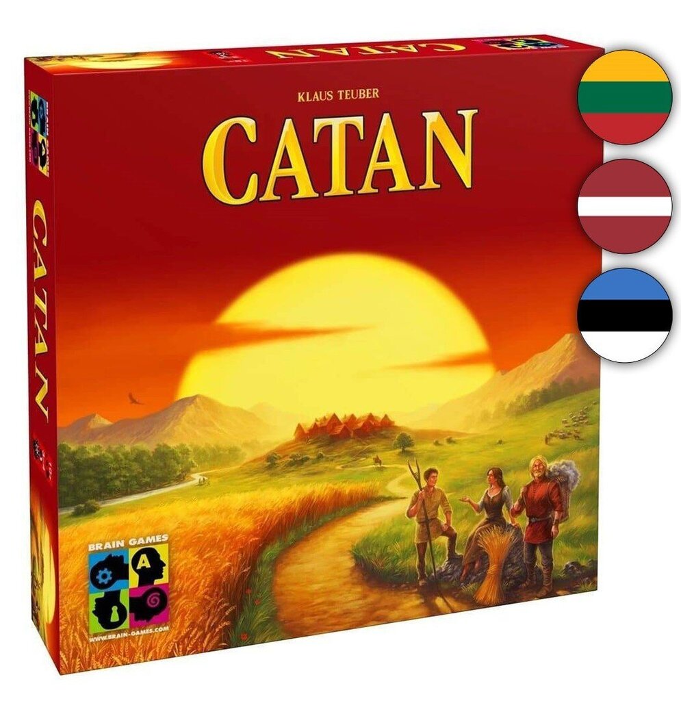 Настольная игра Catan LT, LV, EE цена | hansapost.ee