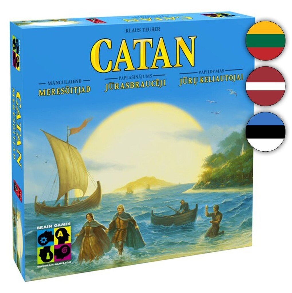 Lauamäng Catan: Seafarers LT, LV, EE цена и информация | Lauamängud ja mõistatused perele | hansapost.ee