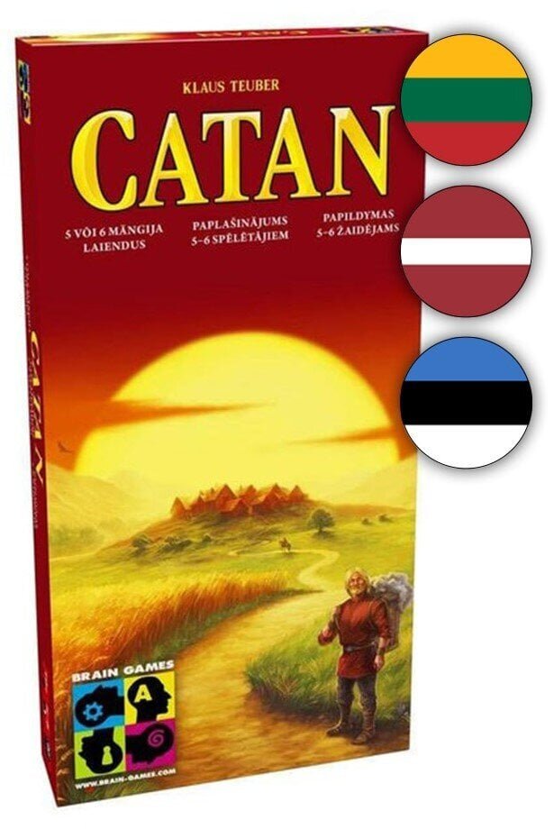 Lauamäng Catan 5-6 (lisa), LT, LV, EE цена и информация | Lauamängud ja mõistatused perele | hansapost.ee