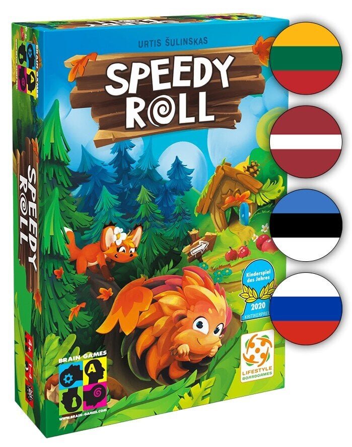 Lauamäng Brain Games Speedy Roll, LT, LV, EE, RU hind ja info | Lauamängud ja mõistatused perele | hansapost.ee