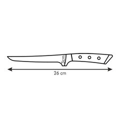 Нож для очистки костей Tescoma Azza, 13 см цена и информация | Ножи и аксессуары для них | hansapost.ee