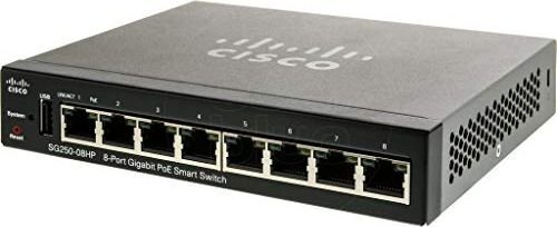 Cisco SG250-08HP-K9-EU hind ja info | Võrgulülitid | hansapost.ee