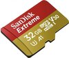 Mälukaart seikluskaamerale SANDISK Secure Digital micro Extreme Action Camera 32GB 100MB/s A1/Class 10 /V30/UHS-I/U3 цена и информация | Mälukaardid mobiiltelefonidele | hansapost.ee