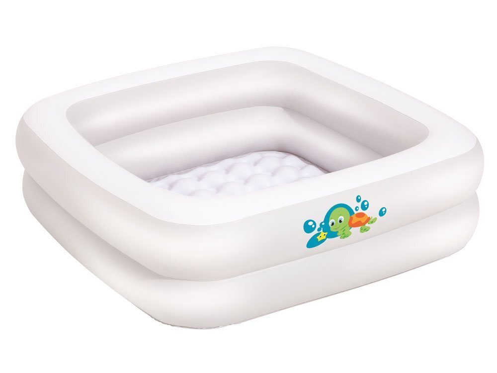 Täispuhutav väikelaste bassein Bestway Baby Tub, 86x86x25 cm цена и информация | Basseinid | hansapost.ee