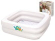 Täispuhutav väikelaste bassein Bestway Baby Tub, 86x86x25 cm цена и информация | Basseinid | hansapost.ee