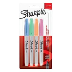 Markerite komplekt Sharpie 4 tk pastelsed värvid цена и информация | Принадлежности для рисования, лепки | hansapost.ee