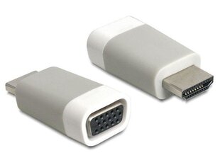 HDMI-VGA adapter delock 65472 valge hind ja info | Nutitelerite lisatarvikud | hansapost.ee