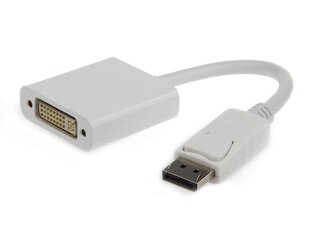 Gembird Displayport штекер - переходник DVI (24 + 5), черный цена и информация | Аксессуары для телевизоров и Smart TV | hansapost.ee