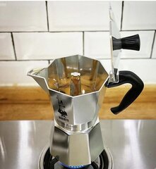 Эспрессо-машина Bialetti Moka Express 1163, нержавеющая сталь цена и информация | Чайники, кофейники | hansapost.ee