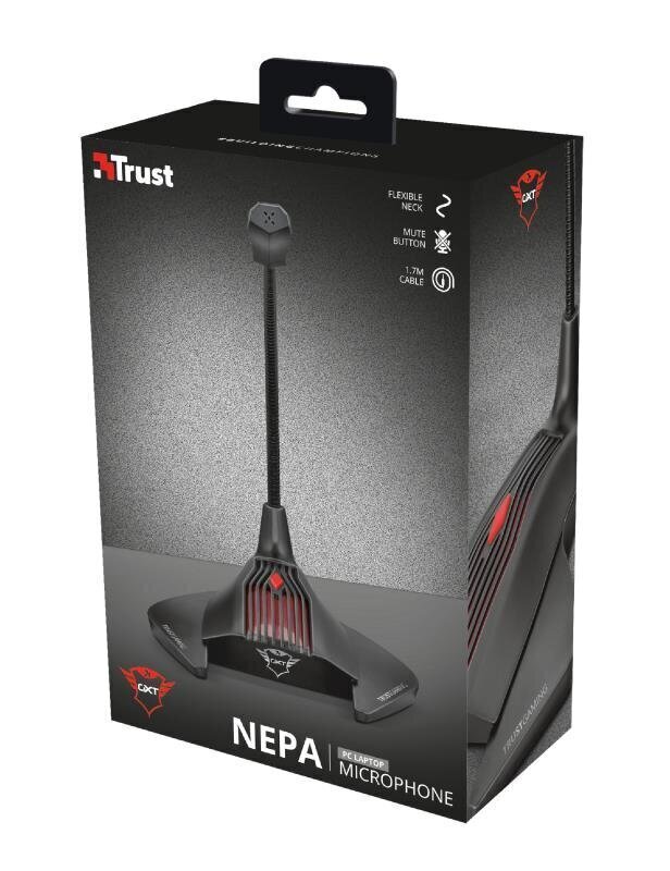 Trust Gaming GXT 239 Nepa“ mängimise mikrofon PC ja sülearvuti jaoks - must hind ja info | Mikrofonid | hansapost.ee