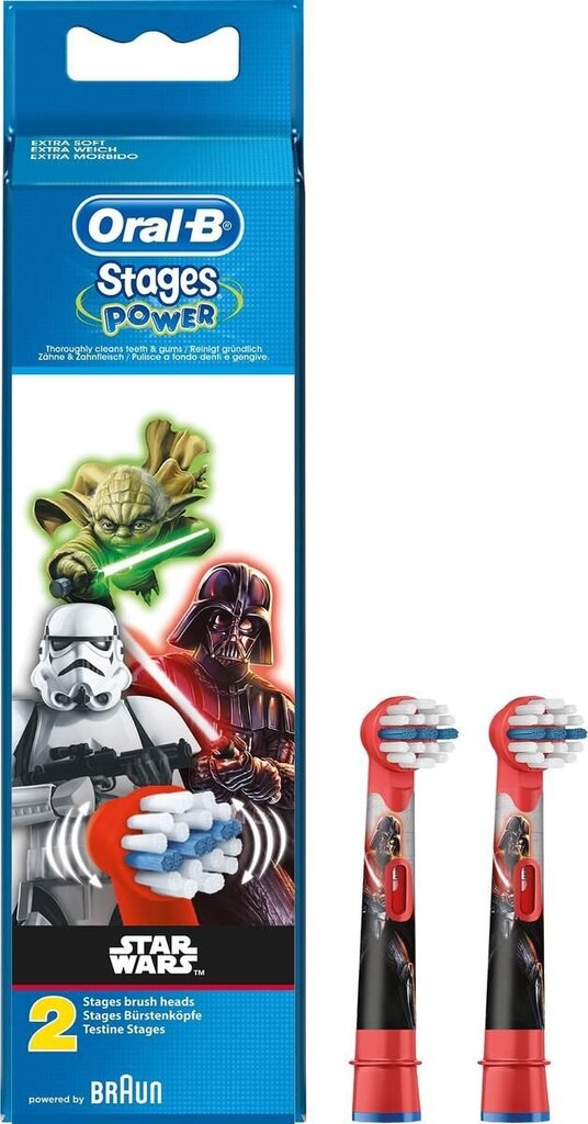 Braun Oral-B StarWars hind ja info | Elektriliste hambaharjade otsikud | hansapost.ee