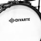 Laste trummikomplekt Divarte Juinior DrumSet BK, 3 trummi цена и информация | Löökpillid | hansapost.ee