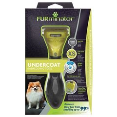 Фурминатор Undercoat deShedding Toy Dog для длинношерстных собак, XS цена и информация | Средства по уходу за животными | hansapost.ee