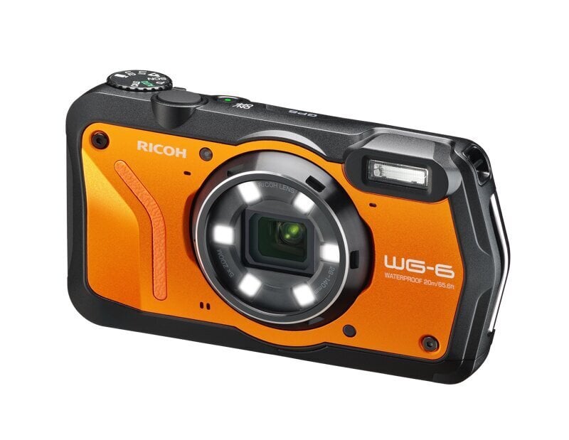 Ricoh WG-6, Orange цена и информация | Fotoaparaadid | hansapost.ee