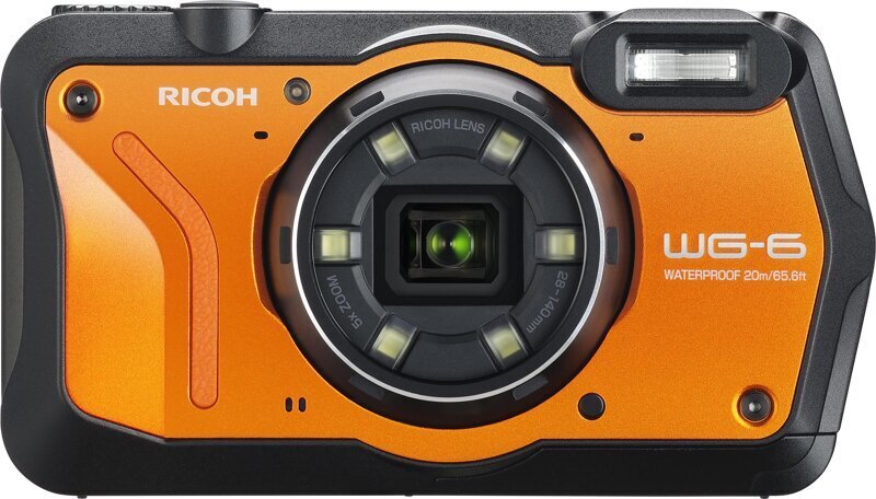 Ricoh WG-6, Orange hind ja info | Fotoaparaadid | hansapost.ee
