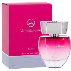 Tualettvett Mercedes-Benz Rose EDT naistele 30 ml цена и информация | Женские духи | hansapost.ee