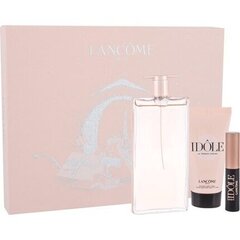 Набор Lancome Idole: EDP ​​для женщин 50 мл + крем для тела, 50 мл + тушь, 2,5 мл цена и информация | Lancôme Духи, косметика | hansapost.ee