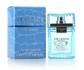 Versace Man Eau Fraiche EDT meestele 5 ml цена и информация | Мужские духи | hansapost.ee