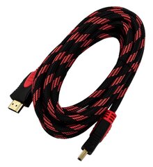HDMI kaabel Esperanza EB194,1.4 B, 3 m, must/punane hind ja info | Juhtmed ja kaablid | hansapost.ee