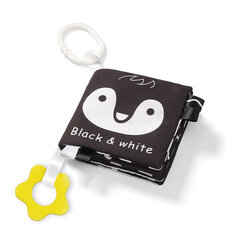 BabyOno hariv raamat Black & White, loomad, 542 hind ja info | Beebide mänguasjad | hansapost.ee