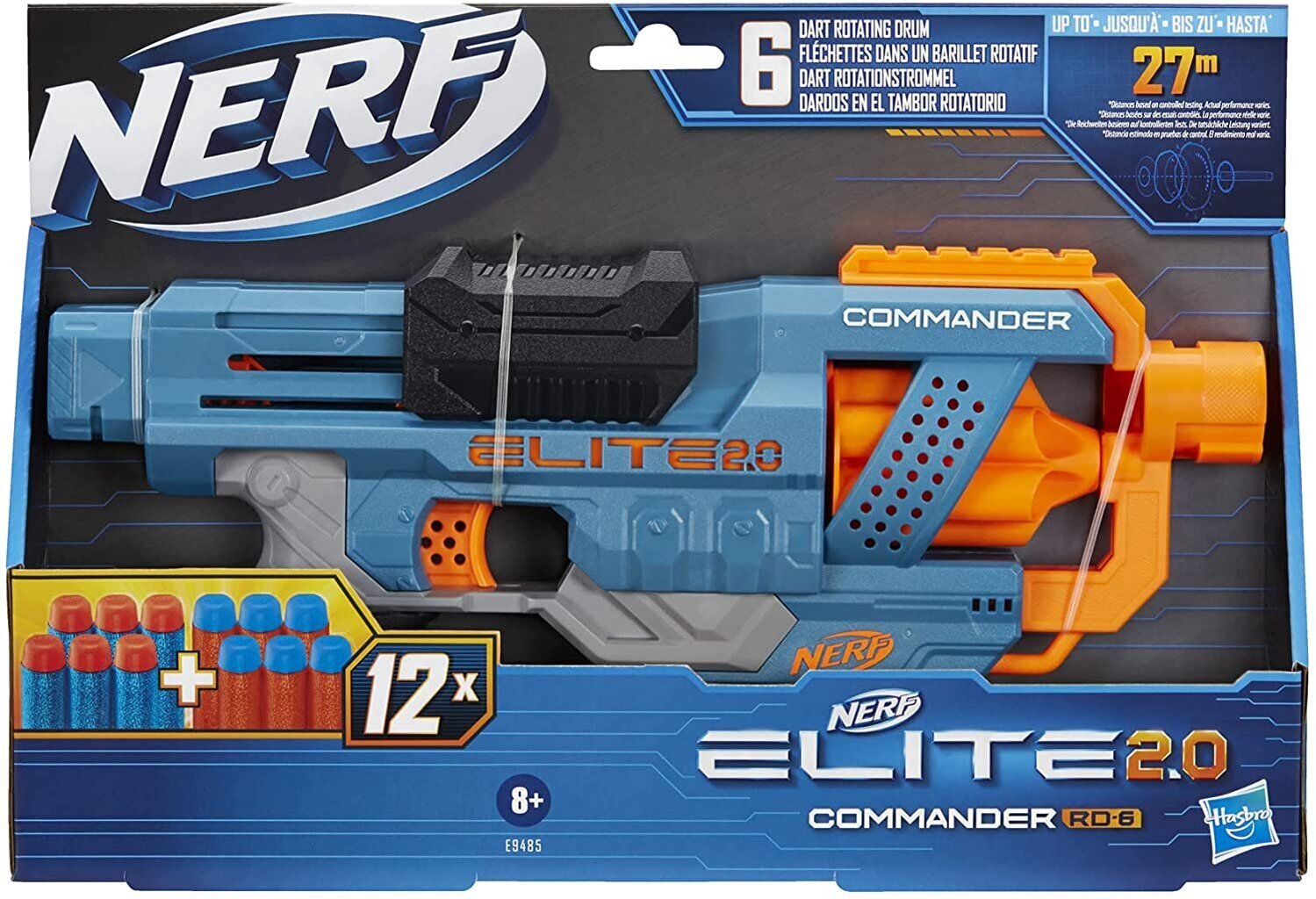 Püss-lõhkaja Hasbro Nerf Elite 2.0 Commander RC 6 цена и информация | Mänguasjad poistele | hansapost.ee