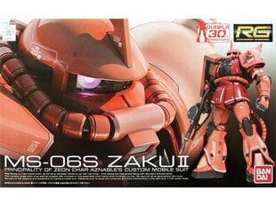 Конструктор Bandai - RG MS-06S Zaku II, 1/144, 61595 цена и информация | Конструкторы и кубики | hansapost.ee