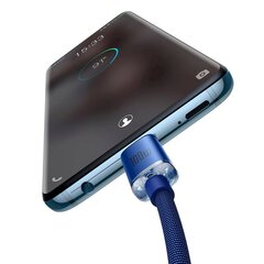Baseus Crystal Shine Series cable USB cable for fast charging and data transfer USB Type C - USB Type C 100W 1.2m blue (CAJY000603) цена и информация | Кабели для телефонов | hansapost.ee