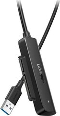 Ugreen CM321 USB -SATA -adapter, 50 cm, must цена и информация | Адаптеры и USB-hub | hansapost.ee