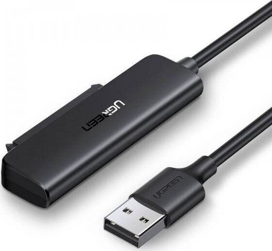 Ugreen CM321 USB -SATA -adapter, 50 cm, must цена и информация | USB adapterid ja jagajad | hansapost.ee