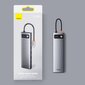 Hub 11in1 Baseus Metal Gleam Series, USB-C kuni 3x USB 3.0 + 2x HDMI + USB-C PD + Ethernet RJ45 + microSD / SD + VGA + AUX hind ja info | USB adapterid ja jagajad | hansapost.ee