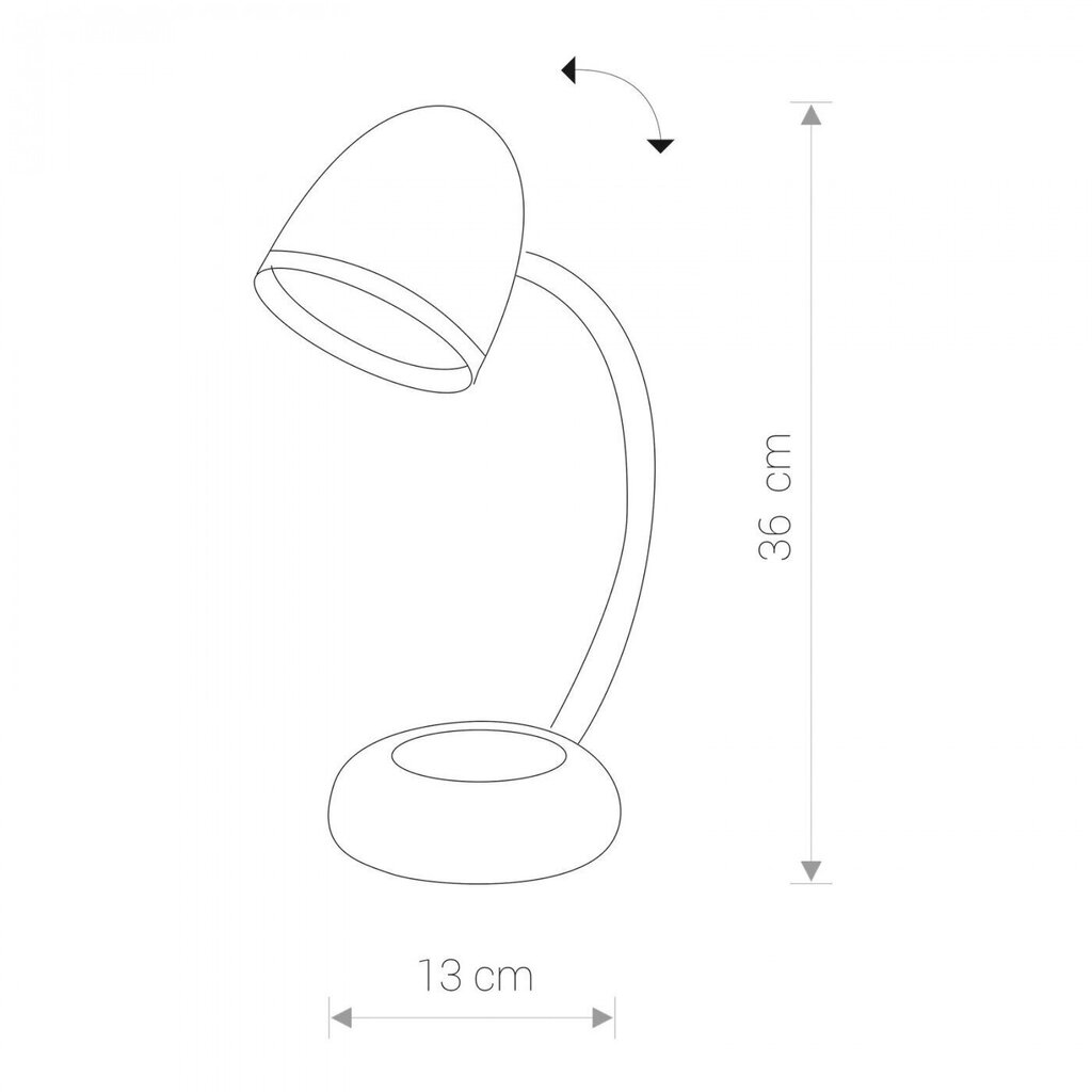 Nowodvorski Lighting laualamp Pocatello 5795 hind ja info | Laualambid | hansapost.ee