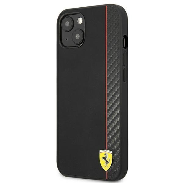 Ferrari FESAXHCP13SBK, telefonile iPhone 13 mini 5,4, must hind ja info | Telefonide kaitsekaaned ja -ümbrised | hansapost.ee