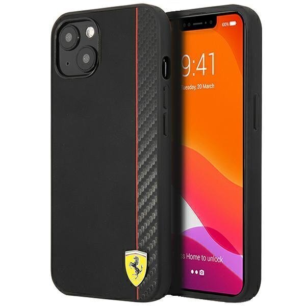 Ferrari FESAXHCP13SBK, telefonile iPhone 13 mini 5,4, must цена и информация | Telefonide kaitsekaaned ja -ümbrised | hansapost.ee