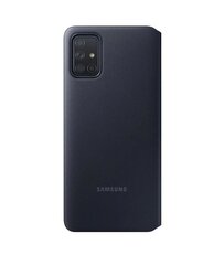 EF-EA715PBE Samsung S-View чехол для Galaxy A71 Black цена и информация | Чехлы для телефонов | hansapost.ee