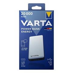 Akupank Varta Energy 20000mAh цена и информация | Зарядные устройства Power bank | hansapost.ee
