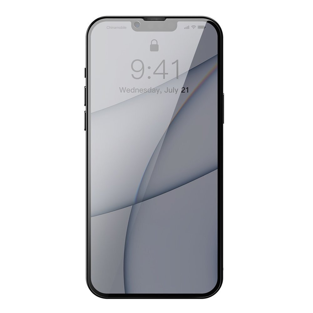 Kaitseklaas Baseus 0,3mm Anti Spy Glass tempered glass, sobib iPhone 13 Pro Max hind ja info | Ekraani kaitseklaasid ja kaitsekiled | hansapost.ee