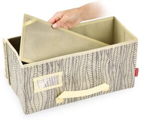 Тканевый ящик для хранения Tescoma Fancy Home, 40x18x20 см цена и информация | Вешалки и мешки для одежды | hansapost.ee