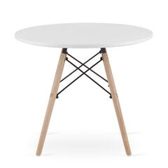 Diivanilaud Maxi, valge/pruun price and information | Coffee tables | hansapost.ee