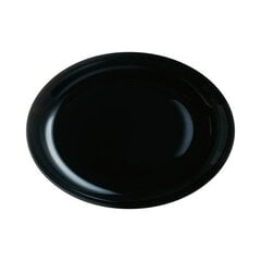 Тарелка Luminarc Diwali, 33 x 25 см, черная цена и информация | Посуда, тарелки, обеденные сервизы | hansapost.ee