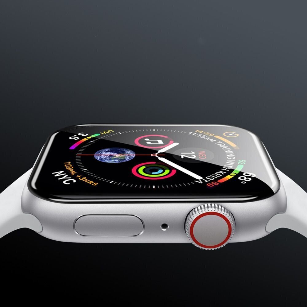 Klaas Nillkin 3D AW+ Full Apple Watch 44mm S4 цена и информация | Nutikellade aksessuaarid ja tarvikud | hansapost.ee