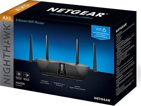 NETGEAR RAX43-100EUS цена и информация | Ruuterid | hansapost.ee