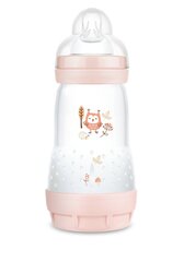 Lutipudel MAM Easy Start Anti-Colic 0+ kuud 260 ml, pink цена и информация | Бутылочки и аксессуары | hansapost.ee