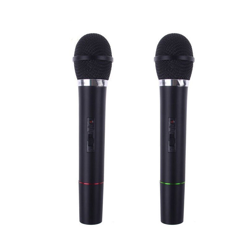 Karaokesüsteem 2x juhtmeta mikrofon + jaam hind ja info | Mikrofonid | hansapost.ee
