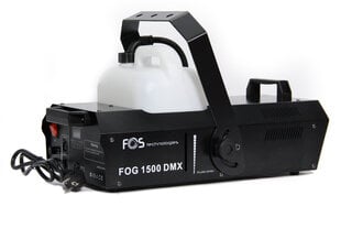 Дым-машина FOS Fog 1500 DMX цена и информация | Принадлежности для музыкальных инструментов | hansapost.ee