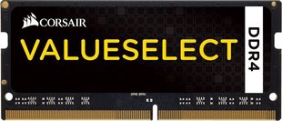 Corsair DDR4 SODIMM 8 ГБ 2133 МГц CL15 (CMSO8GX4M1A2133C15) цена и информация | Объём памяти (RAM) | hansapost.ee
