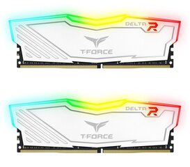 Team Group Delta RGB DDR4, 2x8 ГБ, 2400 МГц, CL15 (TF4D416G2400HC15BDC01) цена и информация | Объём памяти (RAM) | hansapost.ee