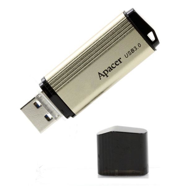 Mälupulk Apacer USB 3.0, 32 GB, AH353, kuldne hind ja info | Mälupulgad | hansapost.ee