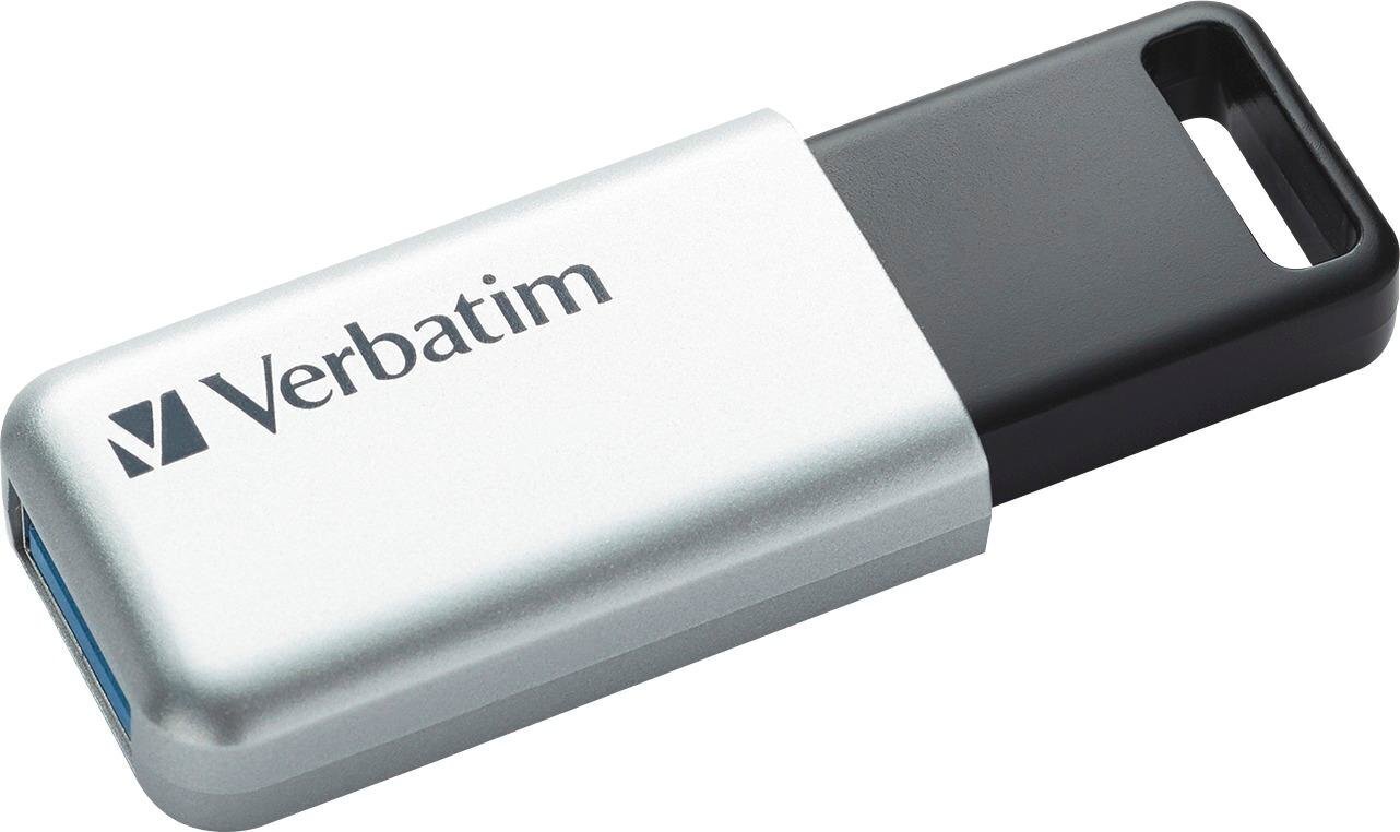 USB-pulk Verbatim Secure Pro 64 GB Must hind ja info | Mälupulgad | hansapost.ee