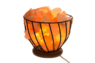 Настольная лампа из кристаллов соли 4Living цена и информация | Настольные лампы | hansapost.ee