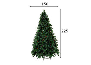 Искусственная ель Toronto 225 см цена и информация | Новогодние елки | hansapost.ee